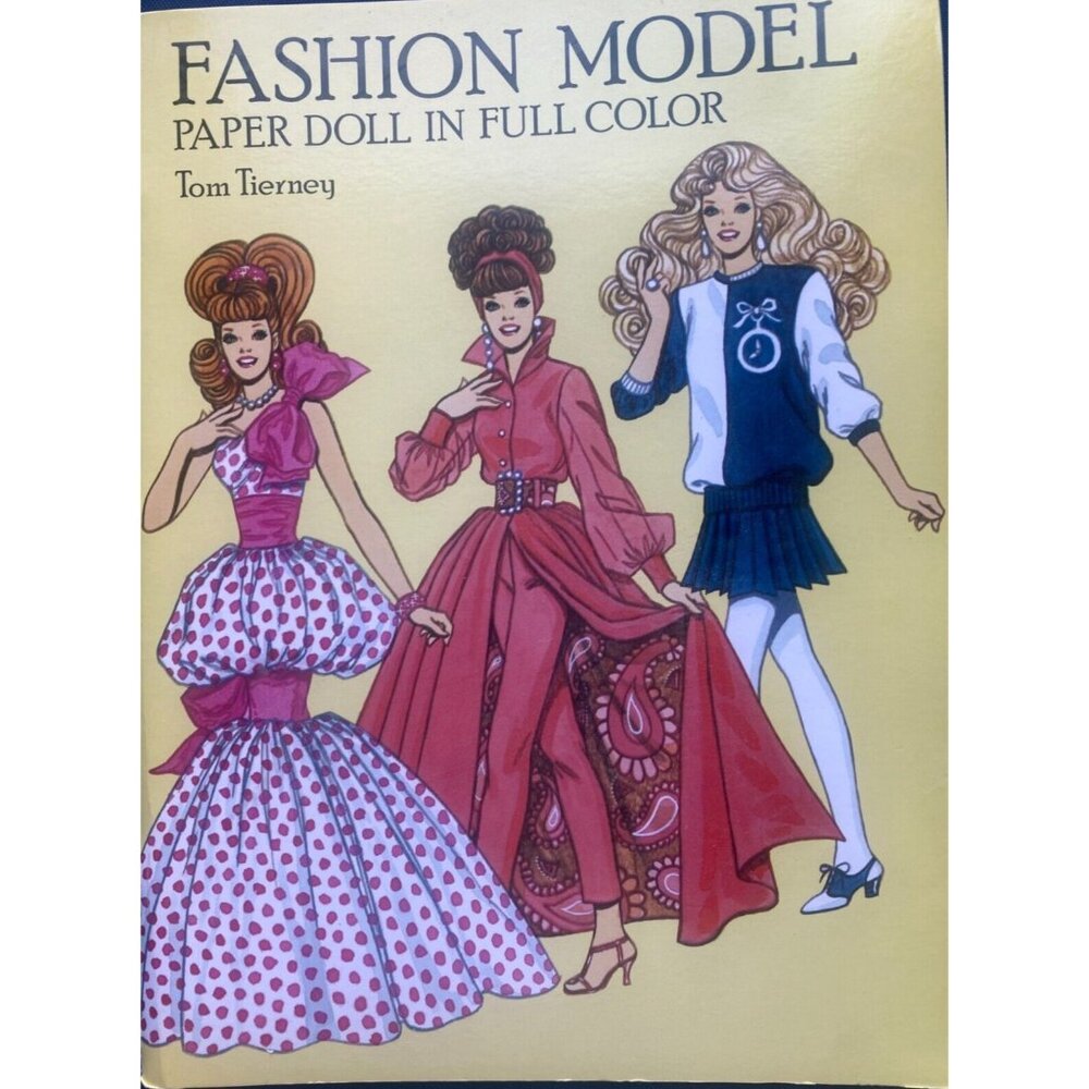 Fashion Model Ilona Tom Tierney Paper Dolls NEW Uncut